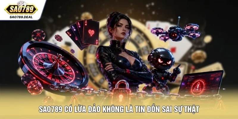 SAO789 có lừa đảo không là tin đồn sai sự thật